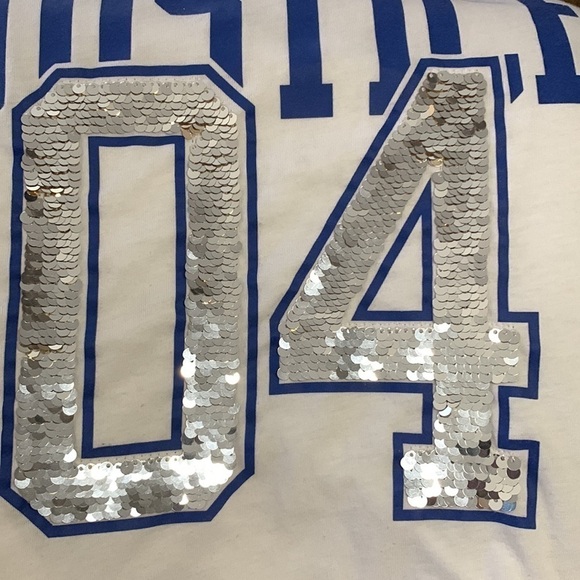 🔥🔥Justice baseball long sleeve sequined shirt - Picture 4 of 5